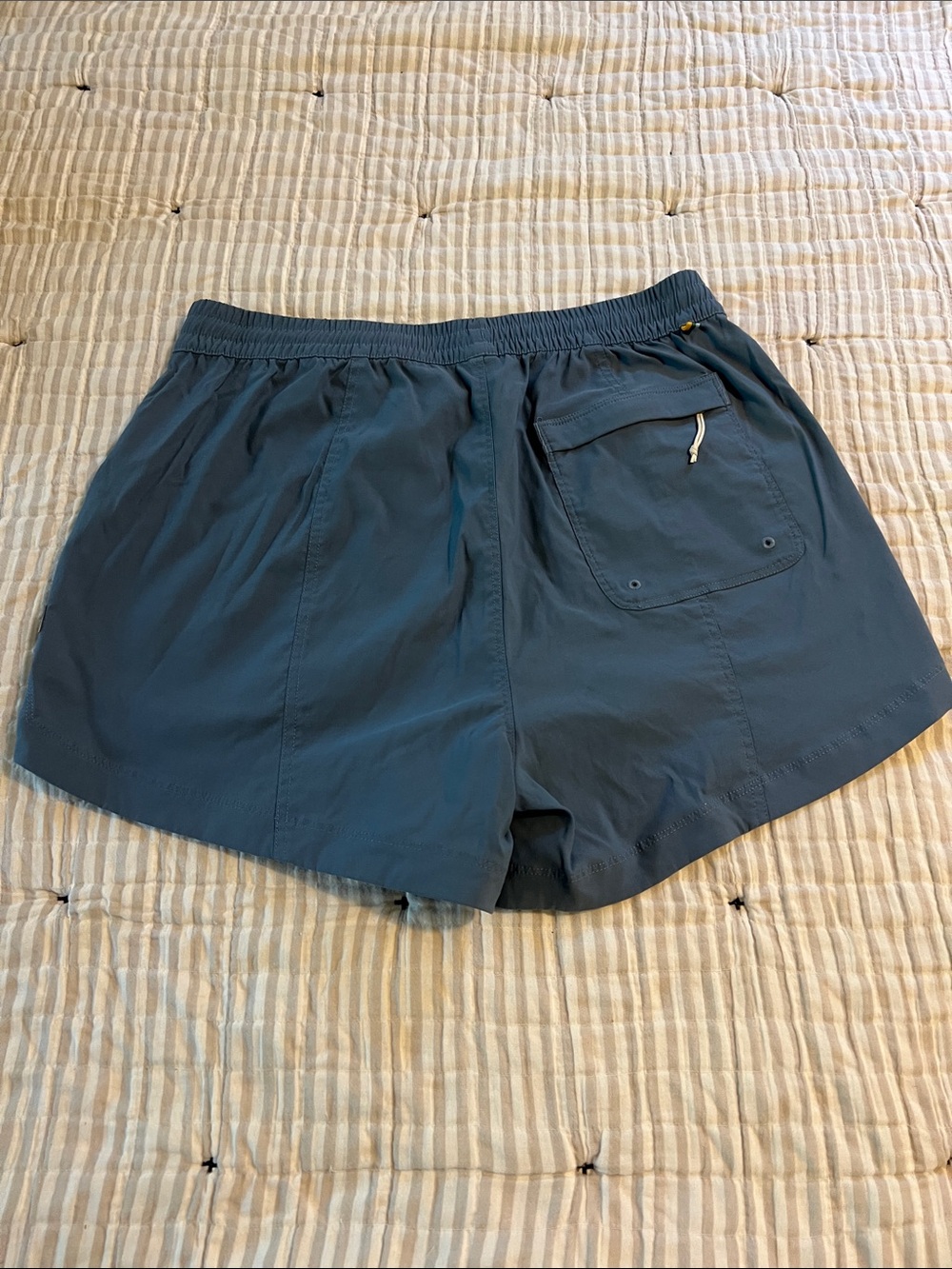 Marsh wear Women's Slate blue Gray Athletic Running Shorts - Picture 4 of 4